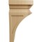Ekena Millwork 6"W x 6 3/4"D x 12"H Large Nevio Wood Corbel, Cherry CORW06X06X12NECH - alternate 3